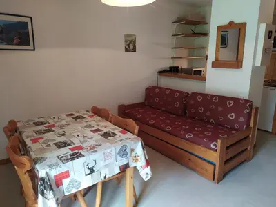 Plan de l'établissement Appartement 4 pers Termignon avec wifi, parking, casier à ski - FR-1-508-151