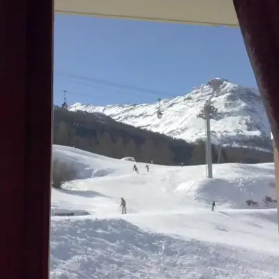 Appartement pour 4 personnes avec balcon exposé sud au pied des pistes à Val Cenis Lanslevillard - FR-1-508-172
