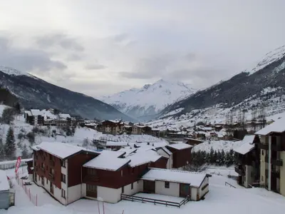 L'établissement Studio 3 Personnes avec Balcon à Val Cenis Le Haut, Proche Pistes et Commerces - FR-1-508-182 en hiver