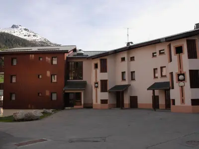 Vue générale sur la montagne ou vue sur la montagne depuis l'appartement