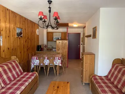 Plan de l'établissement Appartement à Lanslebourg, 300m des pistes, animaux acceptés - FR-1-508-45