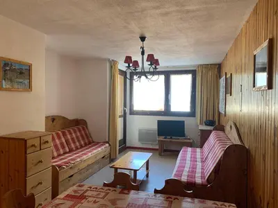 Plan de l'établissement Appartement à Lanslebourg, 300m des pistes, animaux acceptés - FR-1-508-45