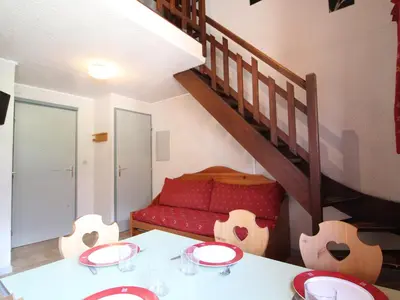 Plan de l'établissement Appartement cosy pour 5 à Val Cenis Lanslevillard, résidence Les Hauts de Val Cenis, pied des pistes - FR-1-508-82