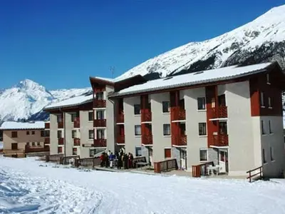Plan de l'établissement Appartement cosy pour 5 à Val Cenis Lanslevillard, résidence Les Hauts de Val Cenis, pied des pistes - FR-1-508-82