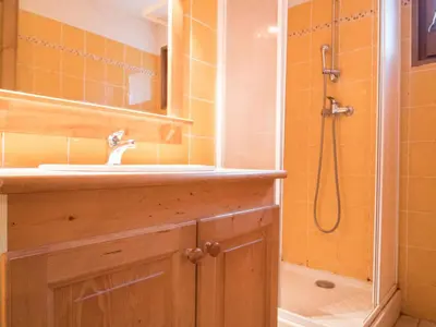 Plan de l'établissement Duplex 8 pers. au pied des pistes avec balcon, terrasse, parking et WIFI, Val-Cenis - FR-1-508-91