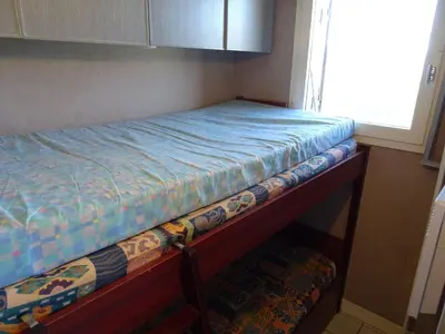 Un ou plusieurs lits dans un hébergement de l'établissement Studio 4 pers à Vallandry, proche pistes et commerces, animaux admis - FR-1-411-180