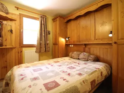 Un ou plusieurs lits dans un hébergement de l'établissement Appartement 6 pers avec WIFI proche des pistes - FR-1-508-214