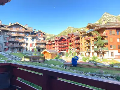 Vue générale sur la montagne ou vue sur la montagne depuis l'appartement