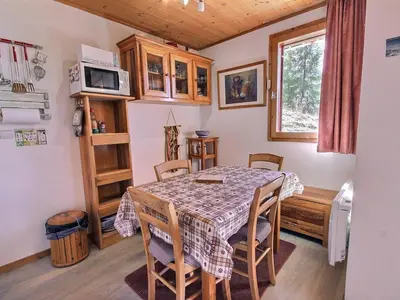 Plan de l'établissement Charmant 3 pièces à Vallandry, 6 pers, proche pistes et commerces - FR-1-411-5