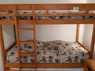 Plan de l'établissement Appartement 2 pièces pour 6 pers. à Arc 2000, balcon Sud, proche pistes - FR-1-411-282