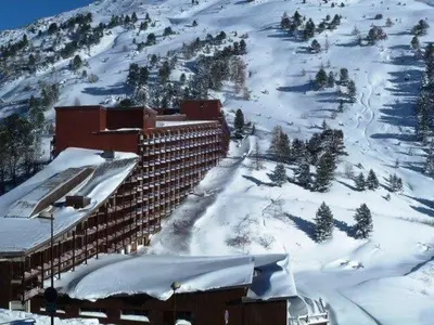 Plan de l'établissement Appartement 2 pièces pour 6 pers. à Arc 2000, balcon Sud, proche pistes - FR-1-411-282