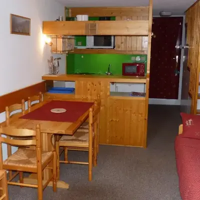 Appartement duplex skis aux pieds 6 personnes aux Arcs