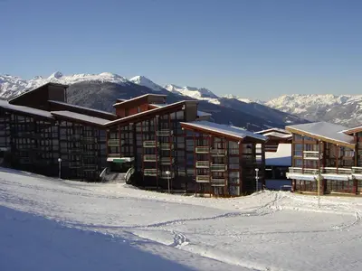 Plan de l'établissement Appartement 2 pièces, 5 pers., animaux admis, balcon aux Arcs 1800 - FR-1-411-269
