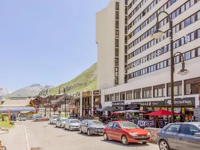 Vue générale sur la montagne ou vue sur la montagne depuis l'appartement