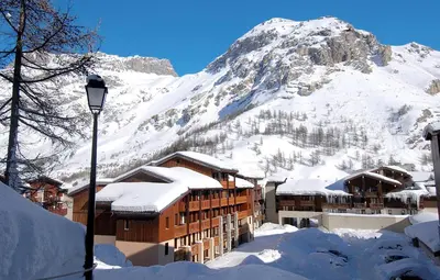 L'établissement Résidence Odalys Les Jardins de Val et Les Verdets en hiver
