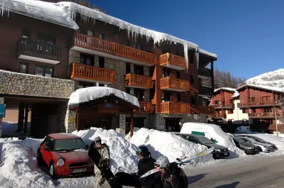 L'établissement Résidence Odalys Les Jardins de Val et Les Verdets en hiver