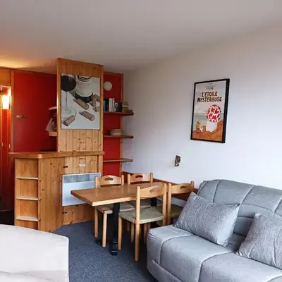 Studio confortable pour 4 aux Arcs 2000 proche des pistes - FR-1-411-332