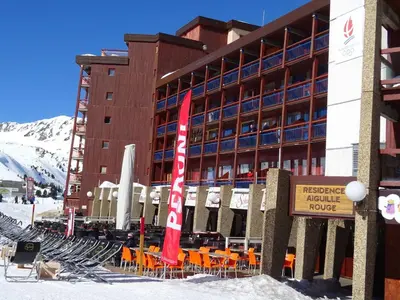 Plan de l'établissement Studio ski aux pieds pour 3 pers à Arc 2000, proche commerces - FR-1-411-458