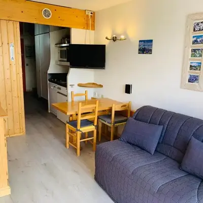 Studio ski aux pieds pour 3 pers à Arc 2000