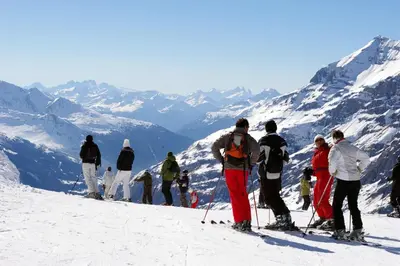 Clients de l'établissement Hôtel du Glacier des Evettes
