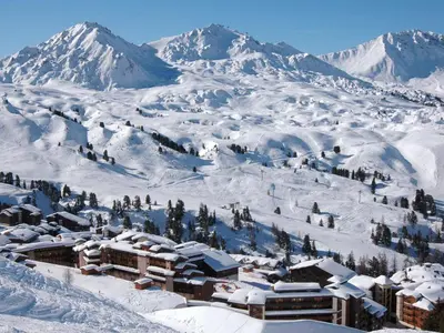 L'établissement Appartement au pied des pistes avec balcon - 6 pers - FR-1-455-145 en hiver