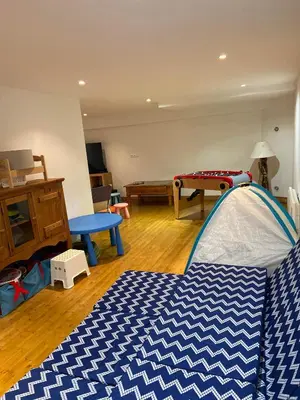 Un ou plusieurs lits dans un hébergement de l'établissement Chalet Rocher - Luxury Ski Chalet, Sainte Foy