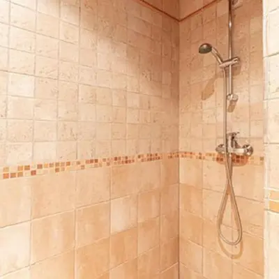 Salle de bains dans l'établissement La Centaurée