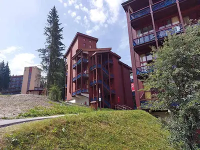 Plan de l'établissement Studio duplex cosy pour 3 à Arc 1800, proche des pistes et commerces - FR-1-411-100