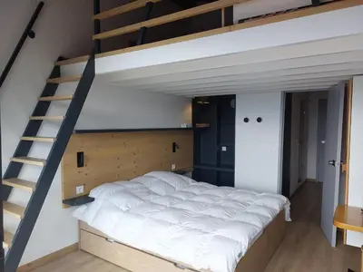 Plan de l'établissement Appartement duplex 3 pièces, 6 pers., au pied des pistes, proche ESF, avec balcon, Wifi - FR-1-411-650