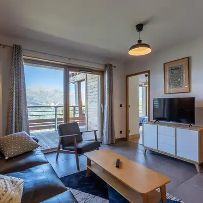 Les Arcs 1800 : Appart lumineux 3P
