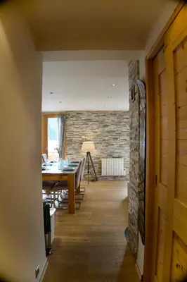 Plan de l'établissement L'Eterlou, 2 minutes à pied des télécabines, Paradiski, Belle vue