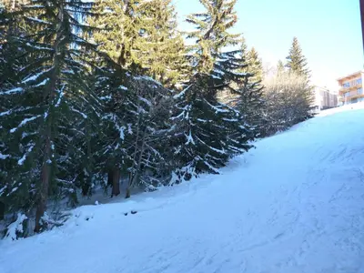 L'établissement Duplex skis aux pieds à Arc 1800, 5 pers, animaux admis - FR-1-411-274 en hiver