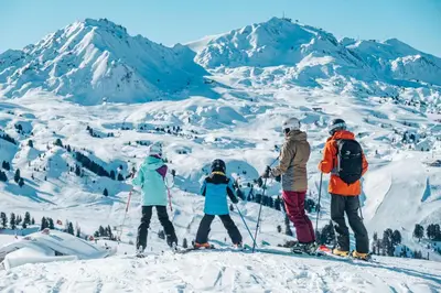 Clients de l'établissement Hôtel L'Eden des Cimes - Vacances Bleues - Belle Plagne 2100