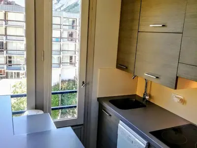 Cuisine ou kitchenette dans l'établissement Appartement 4 pièces à Tignes, 6 pers, balcon, proche pistes - FR-1-411-647