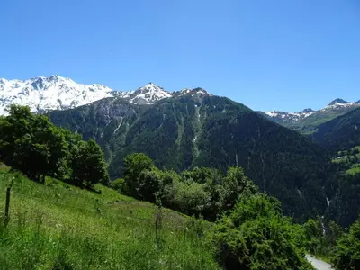 Paysage naturel près de l'appartement