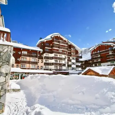 Le Rond Point des Pistes - 4 personnes - Tignes Val Claret 2100m - skis aux pieds