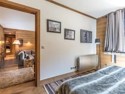 Plan de l'établissement Appartement centre Val-d'Isère, 6 pers, balcon sud, parking, wifi - FR-1-519-1