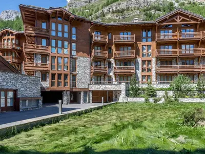 Plan de l'établissement Appartement centre Val-d'Isère, 6 pers, balcon sud, parking, wifi - FR-1-519-1