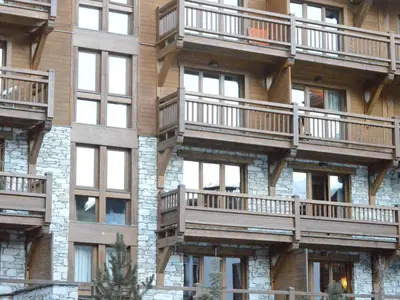 Balcon ou terrasse dans l'établissement Appartement au centre avec balcon et parking, 6 pers., Val-d'Isère - FR-1-519-5