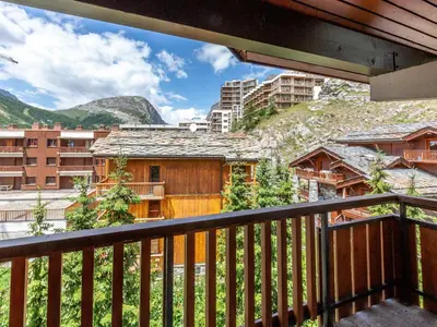 Vue générale sur la montagne ou vue sur la montagne depuis l'appartement