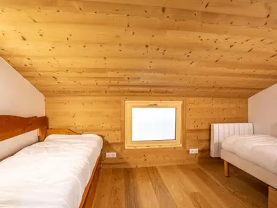 Un ou plusieurs lits dans un hébergement de l'établissement Superbe appartement centre, 5 pers., proche pistes - FR-1-519-8