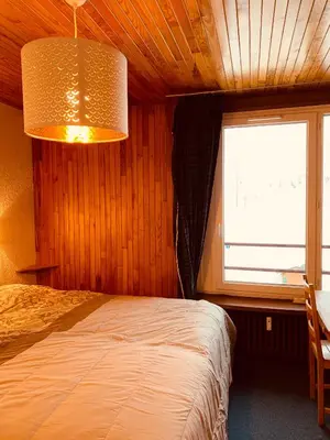 Un ou plusieurs lits dans un hébergement de l'établissement Les Hauts du Val Claret - A2 appartement 19