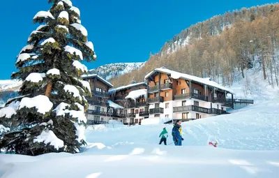 L'établissement Résidence Odalys Les Hauts du Rogoney en hiver