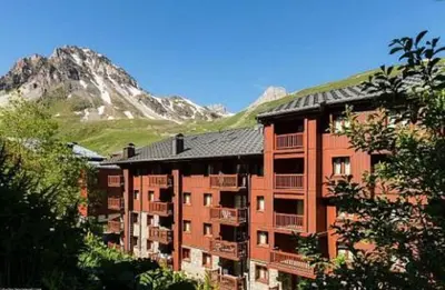 Vue générale sur la montagne ou vue sur la montagne depuis l'appartement