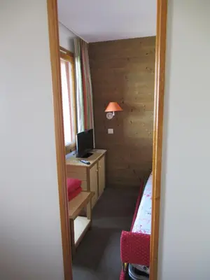 Télévision ou salle de divertissement dans l'établissement Appartement 644 au pied des pistes de Belle Plagne