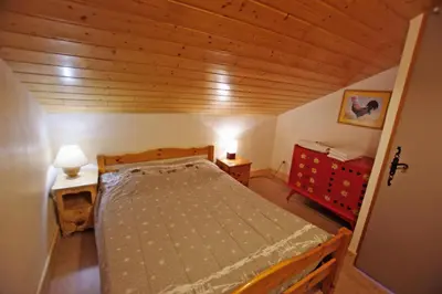Un ou plusieurs lits dans un hébergement de l'établissement Résidence L'echayer - Chalets pour 12 Personnes MAE-3285