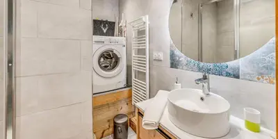 Salle de bains dans l'établissement Résidence Hameaux De Toviere - Terrasse de 35m², un emplacement unique à TIGNES MAE-2591