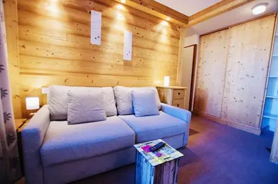 Plan de l'établissement Résidence Hameaux Du Borsat - Petit 2 pièces rénové - ski au pied MAE-3584