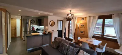 Cuisine ou kitchenette dans l'établissement Edelweiss 2100