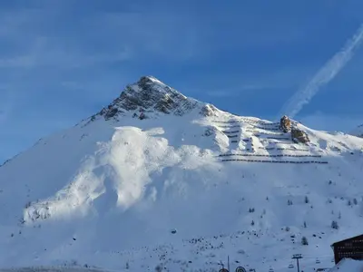 L'établissement Edelweiss 2100 en hiver